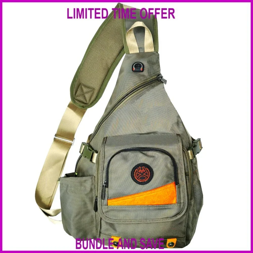 Large Sling Backpack Holds 14